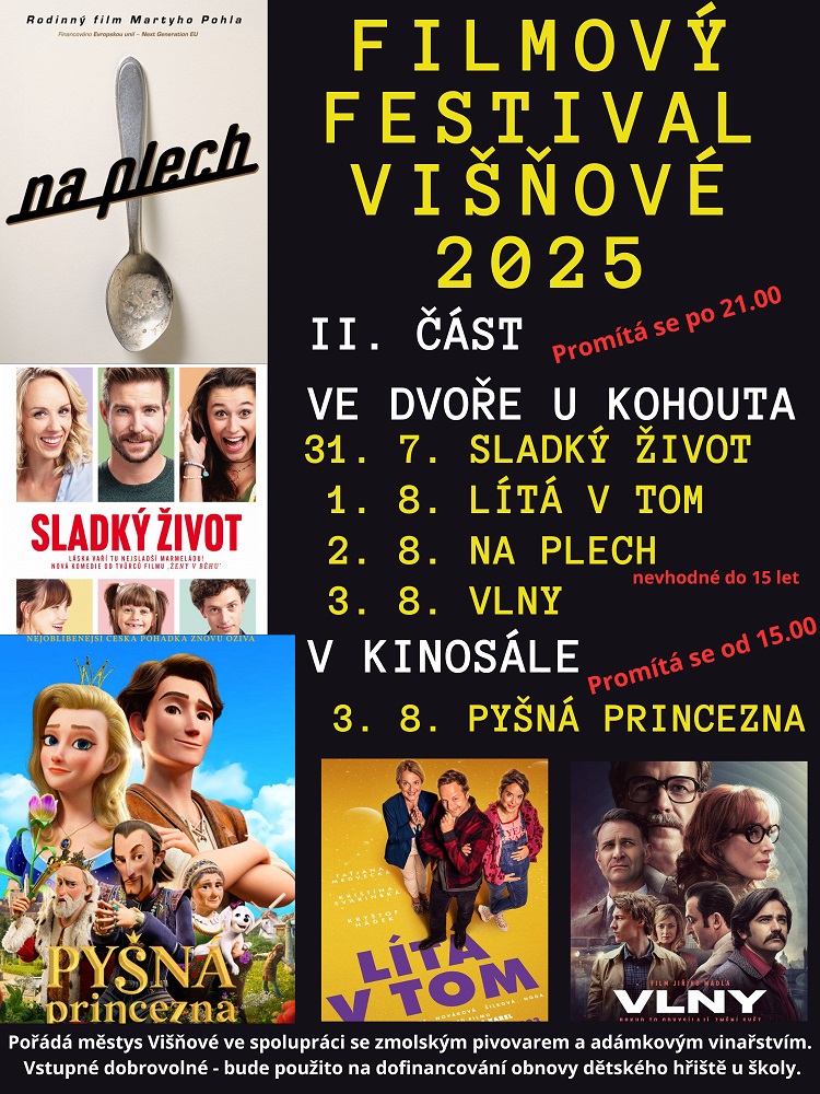 filmový festival Višňové 2025 2část